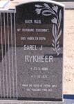 RYKHEER Sarel J. 1900-1972