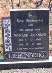 LIEBENBERG Wynand Johannes 1908-1981