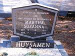HUYSAMEN Martha Susanna 1909-1987
