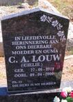 LOUW C.A. 1895-1966