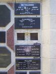 Gauteng, ALBERTON, NG Kerk Alberton-Wes, Memorial Wall