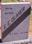 OLIVIER E.E. 1876-1965