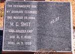 SMIT M.C. nee STEENKAMP 1898-1959