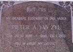 ZYL Pieter A., van 1888-1965