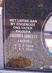 PIETERSE Jacobus Adriaan 1910-2000