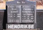 HENDRIKSE Izak Albert 1899-1980 & Fredrika Petronella VAN TIDDENS 1899-1997