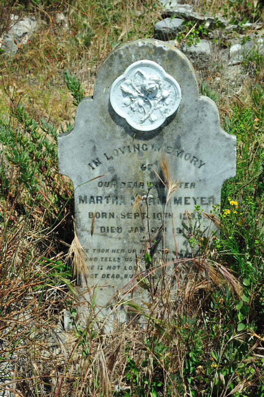 MEYER Martha Maria 1895-1919