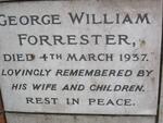 FORRESTER George William -1937