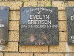 GRIERSON Evelyn 1900-1995
