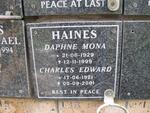HAINES Charles Edward 1921-2001 & Daphne Mona 1929-1999