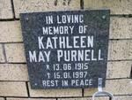 PURNELL Kathleen May 1915-1997