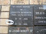 ROBERTSE Lynette nee GONCALVES 1945-2001