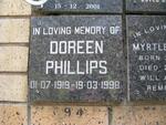 PHILLIPS Doreen 1919-1998