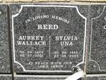 REED Aubrey Wallace 1923-2001 & Sylvia Una 1924-2003