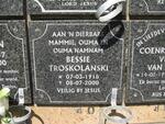 TROSKOLANSKI Bessie 1918-2000