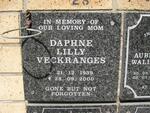 VECKRANGES Daphne Lilly 1939-2000