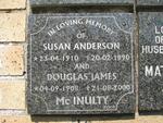 MCINULTY Douglas James 1908-2000 & Susan Anderson 1910-1990