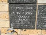 ISAACS Mervin John Douglas 1946-2005