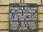 VLOTMAN Franklyn Benjamin William 1940-1996