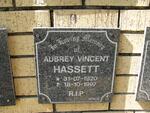HASSETT Aubrey Vincent 1920-1997