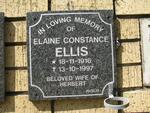 ELLIS Elaine Constance 1916-1997