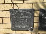 BRUYNS Hennie 1942-1998