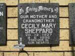 SHEPPARD Cecily Mary 1927-1996