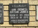 JONES Ian Bryan 1960-1979