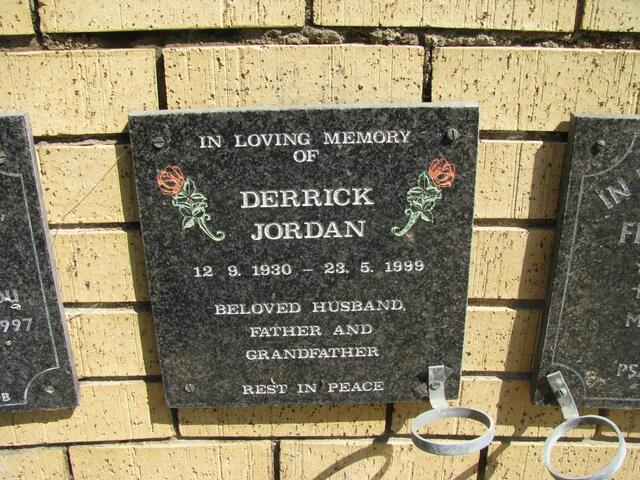 JORDAN Derrick 1930-1999