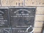 MILLER Celia 1974-1974