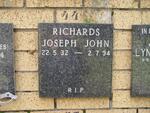 RICHARDS Joseph John 1932-1994