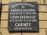 CARNEY Engela Jacoba 1910-1996 :: CARNEY Louis Reginald 1953-2008