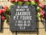 FOURIE Jakobus P.F. 1952-1996