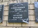 AUSTIN Ronald Frederick1939-1996 :: BLACKLER Megan Brie 2003-2003