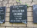 GREUNING Phyllis, van 1939-1996