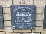 HARVEY Robert Reginald 1922-1994 & Anne Mary 1927-2009