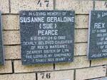 PEARCE Susanna Geraldine 1947-1982