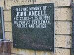 ANCELL John 1912-1995