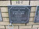 CALVERT Catherina Edna 1912-1997
