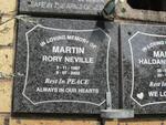 MARTIN Rory Neville 1967-2002