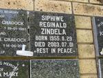 ZINDELA Siphiwe Reginald 1955-2003
