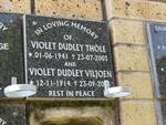 VILJOEN Violet Dudley 1914-2006 :: THOLE  Violet Dudley 1941-2003