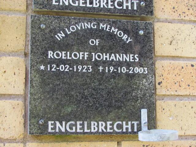 ENGELBRECHT Roeloff Johannes 1923-2003
