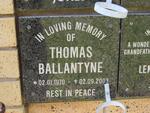 BALLANTYNE Thomas 1970-2003