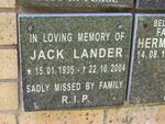 LANDER Jack 1935-2004
