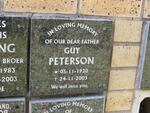 PETERSON Guy 1930-2003