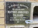 TALJAARD Matthys Johannes 1926-2003