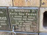 FARMAN Kevin Guy 1943-1999