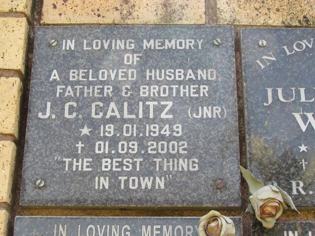 CALITZ J.C. 1949-2002