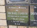 CANHAM Michael 1934-2003